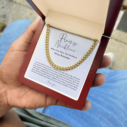 Boyfriend Promise Necklace